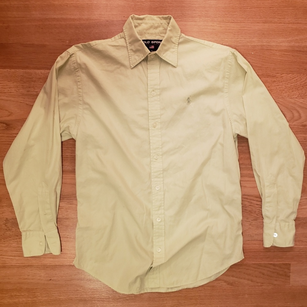•VINTAGE• Polo Sport button-down